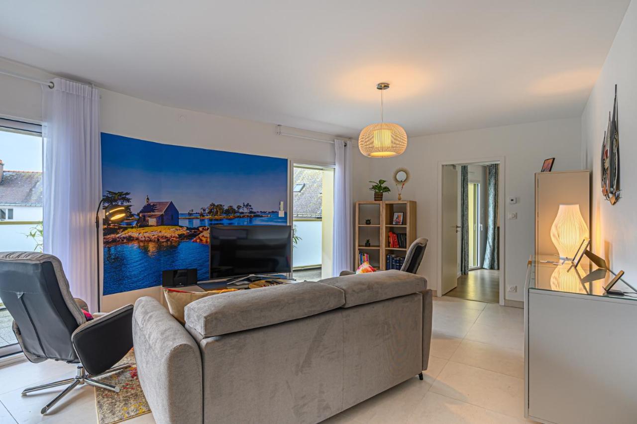 Appartement L'Audacieux - Appt Neuf Avec Vue Sur Les Toits à Vannes Extérieur photo